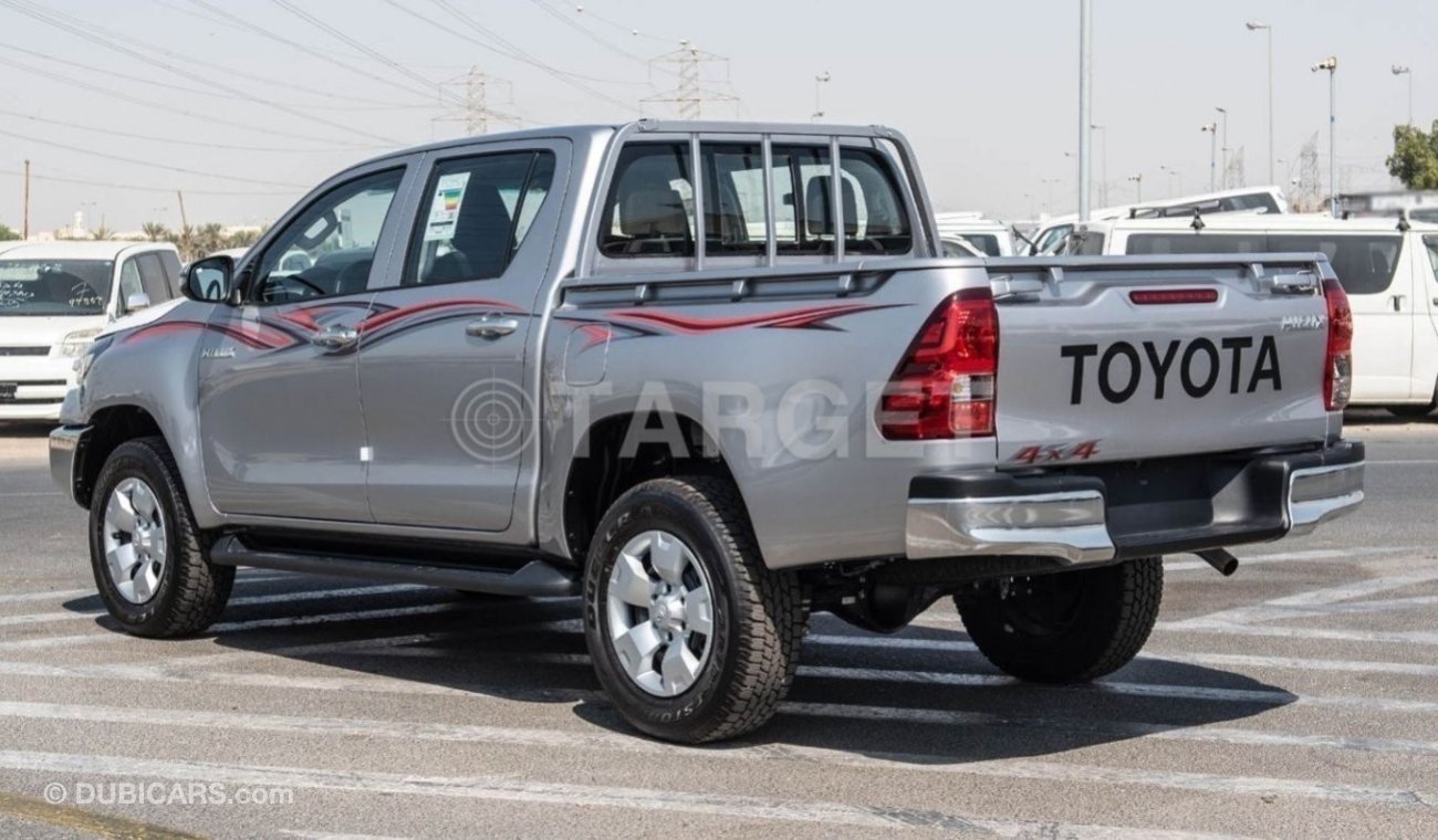 تويوتا هيلوكس Toyota Hilux 2.4D AT 4X4 MY 2024 -SILVER