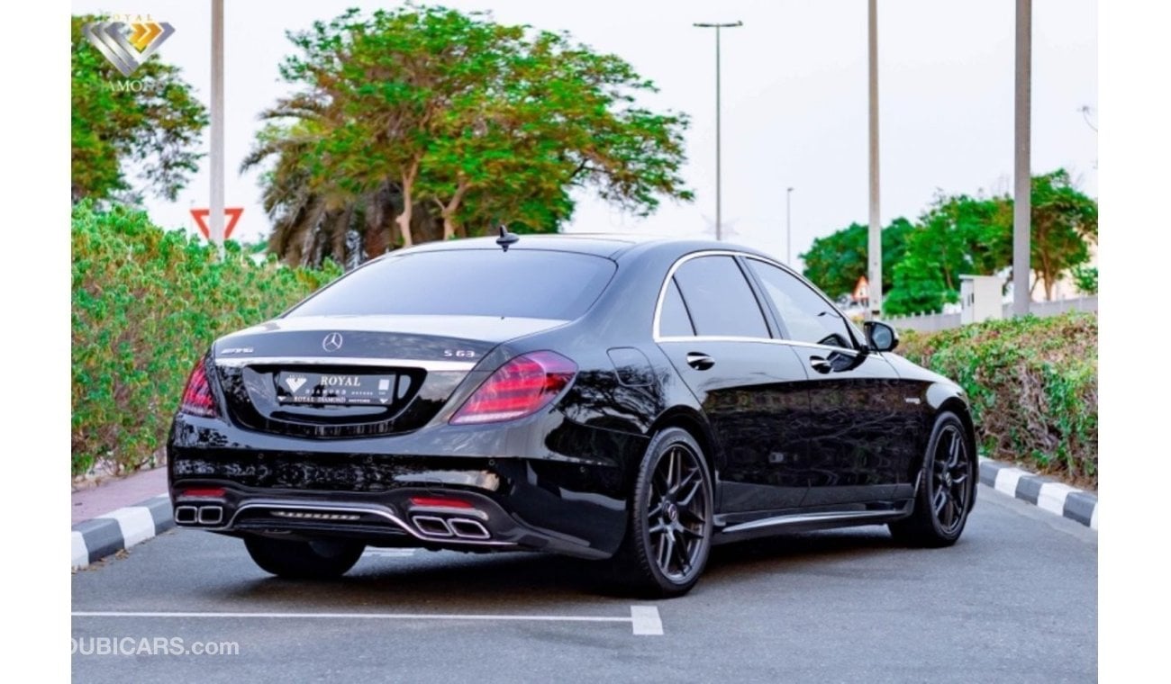 مرسيدس بنز S 63 AMG Std Mercedes Benz S63 AMG 2019 GCC Free of Accident Under Warranty