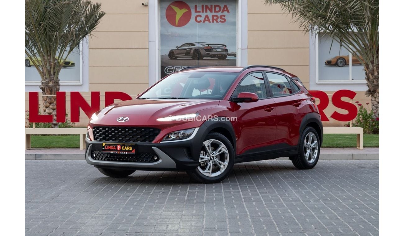 Hyundai Kona Hyundai Kona 2023 GCC under Warranty with Flexible Down-Payment.