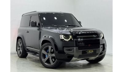 لاند روفر ديفندر P525 90 V8 2023 Land Rover Defender 90 P525 V8, Sep 2027 Land Rover Warranty, Very Low Kms, GCC