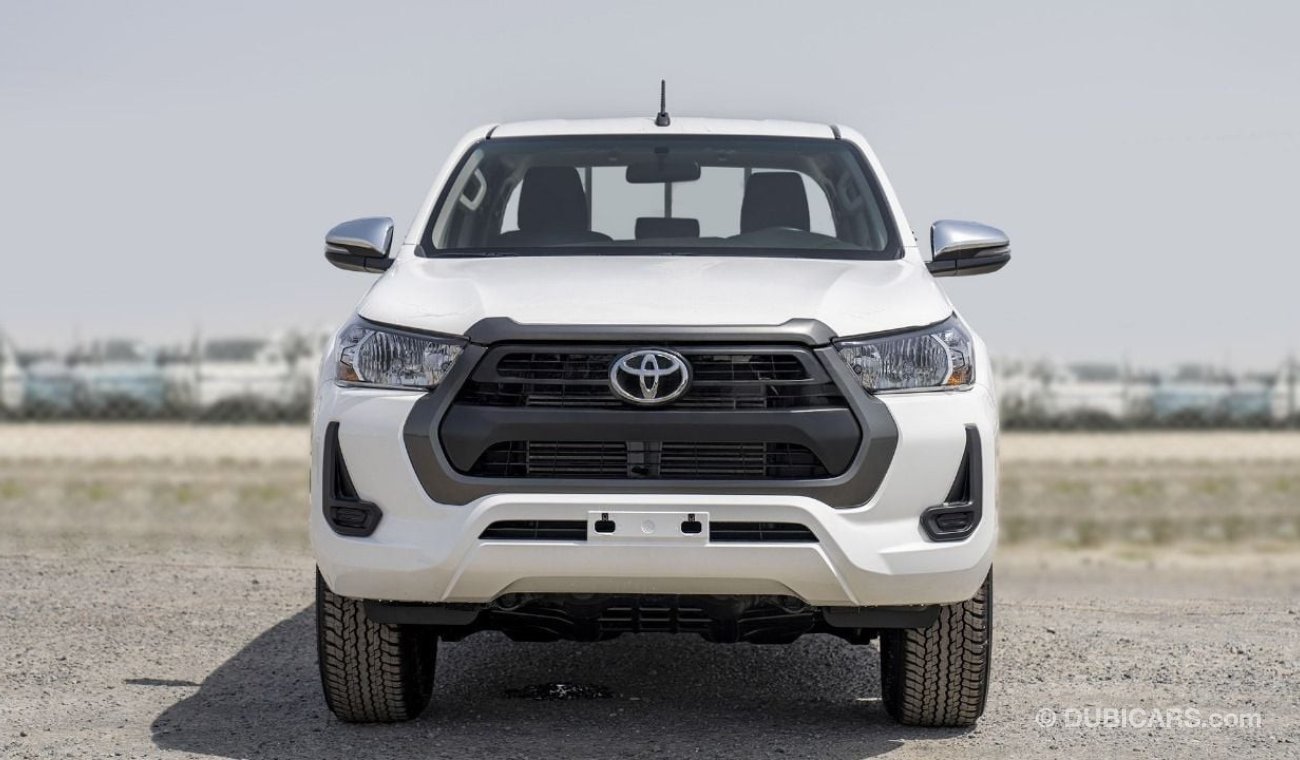 تويوتا هيلوكس (LHD) TOYOTA HILUX DC COMFORT PLUS 2.4D MT 4X4 MY2024 - WHITE