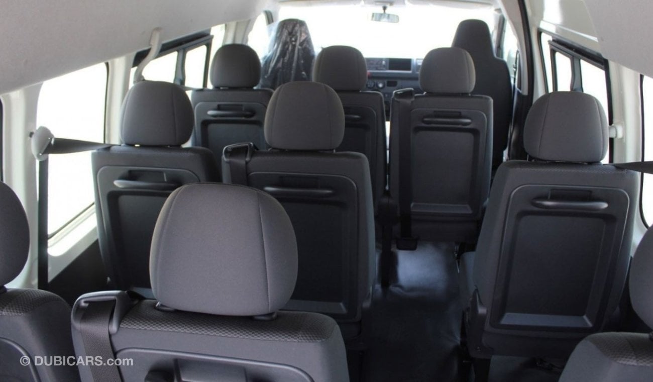 تويوتا هاياس Toyota Hiace 2.5L Diesel 15 seater AC H.Roof MY2024