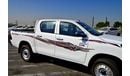 تويوتا هيلوكس 2024 TOYOTA HILUX DOUBLE CAB GL2 2.4L DIESEL 6-SEATER 4WD MANUAL TRANSMISSION