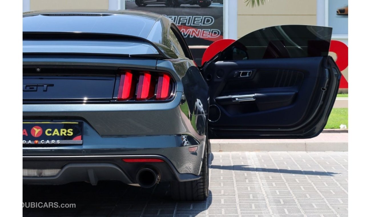 فورد موستانج Ford Mustang GT Premium 2016 GCC under Warranty with Flexible Down-Payment/ Flood Free.