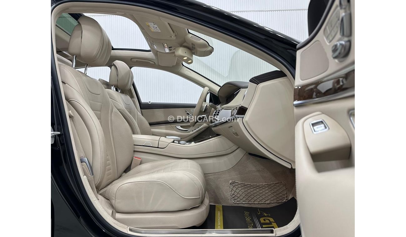 مرسيدس بنز S 500 هاي 2017 Mercedes Benz S500 5 Buttons, Warranty, Full Mercedes Service History, Full Options, GCC