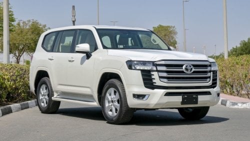 تويوتا لاند كروزر Toyota Land Cruiser GXR L1 - 3.5L Petrol - White -2024 (Export)