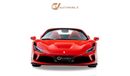 Ferrari F8 Spider Euro Spec - With Service Contract