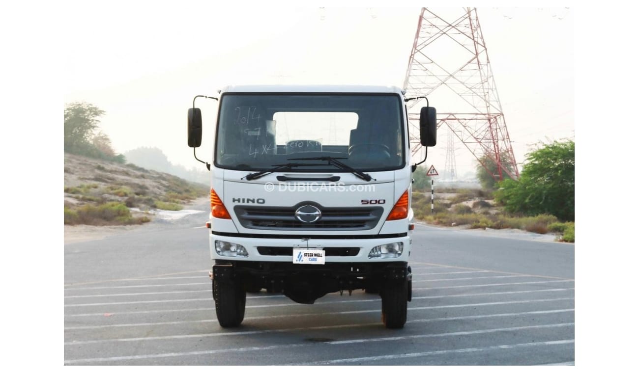 Hino 500 2014 | BRAND NEW - 10 TON -  4 WHEEL CHASSIS - GCC SPECS | VAT EXCLUDED