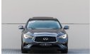 Infiniti Q50 2021 Infiniti Q50 Sport (V37), 4dr Sedan, 3L 6cyl Petrol, Automatic, Rear Wheel Drive