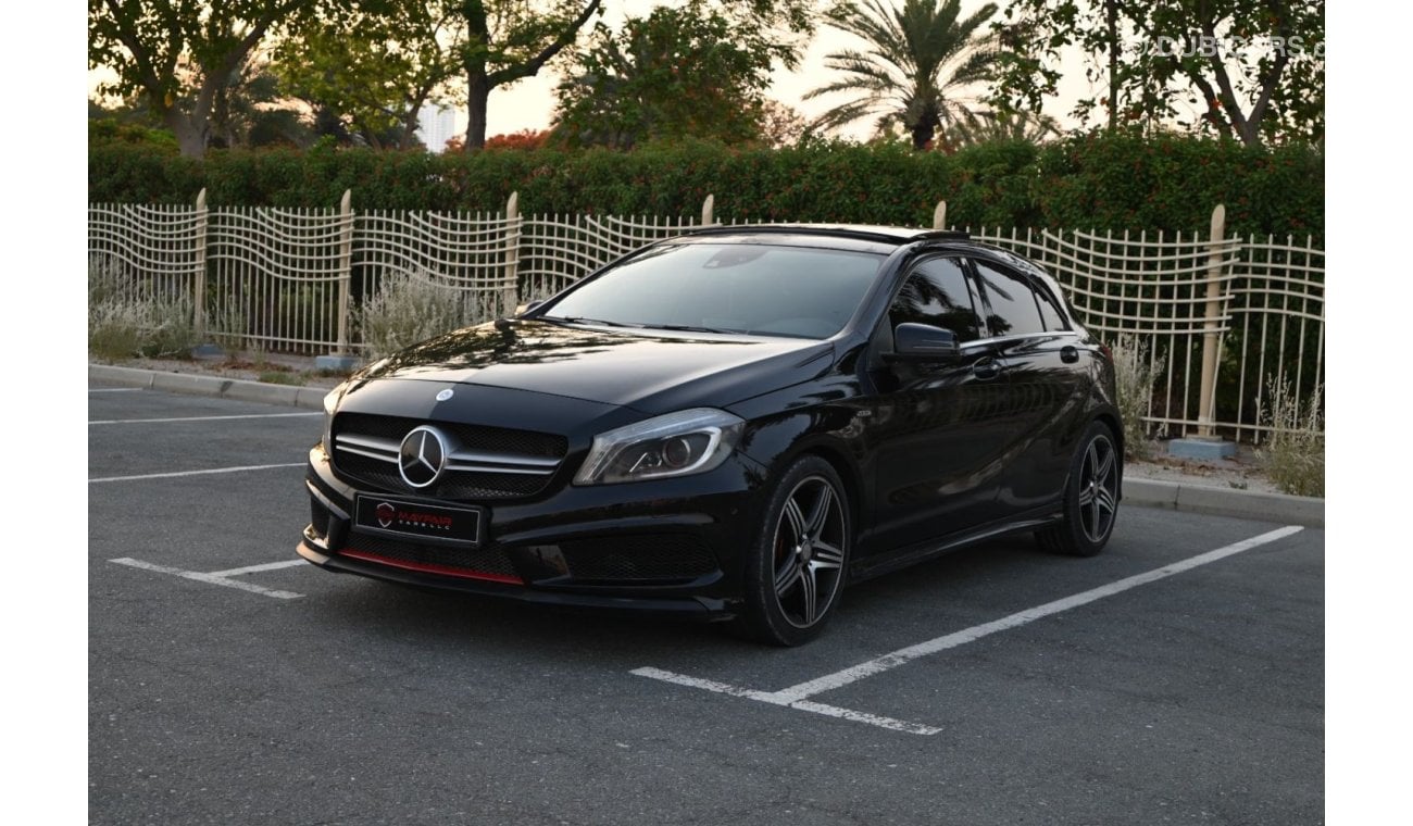 مرسيدس بنز A 250 0% DP -GCC SPECS - MERCEDESE A250 AMG KIT - 2.0 TURBO CHARGE I4 2014 - MINT CONDITION