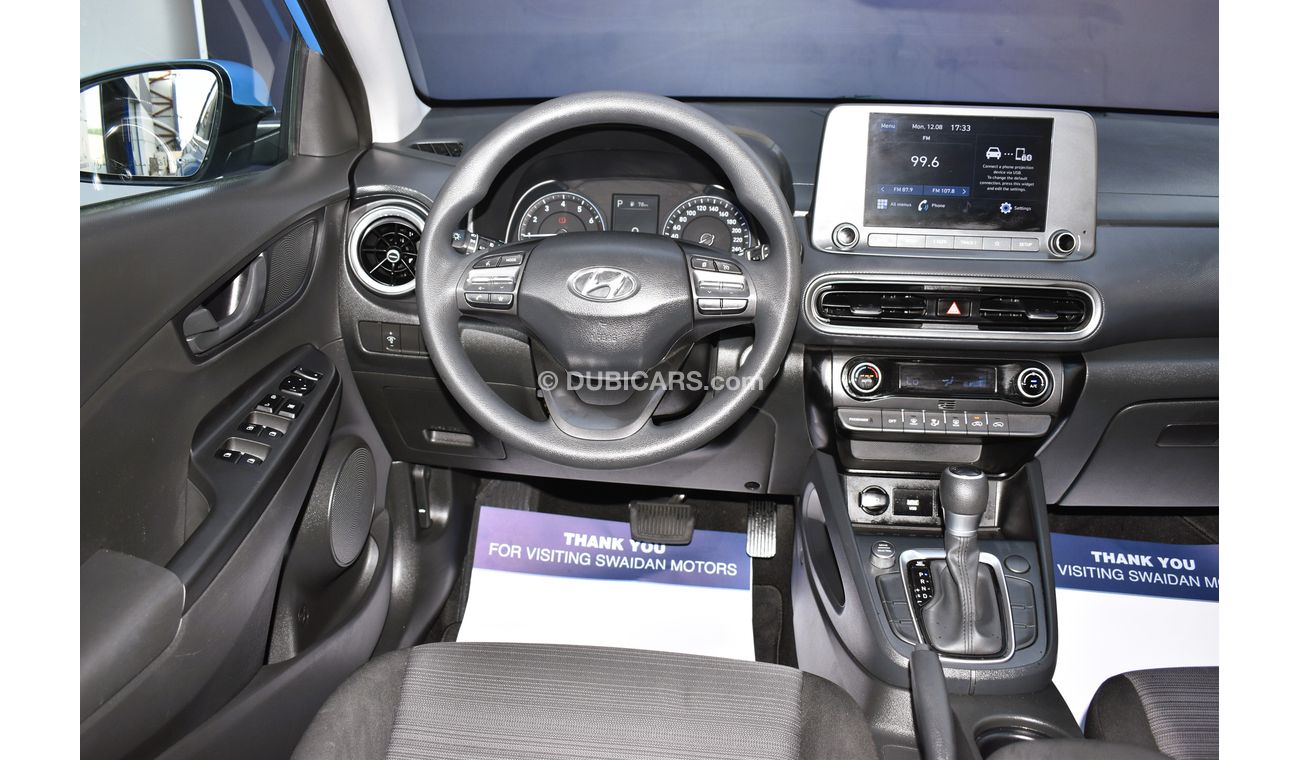 Hyundai Kona AED 919 PM | 2.0L LIMITED GCC DEALER WARRANTY