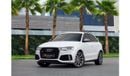 Audi RS Q3 | 2,076 P.M  | 0% Downpayment | Well Maintained | Stunning!