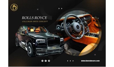 Rolls-Royce Onyx Cullinan | Gold Spirit of Ecstasy | 3-Year Warranty and Service