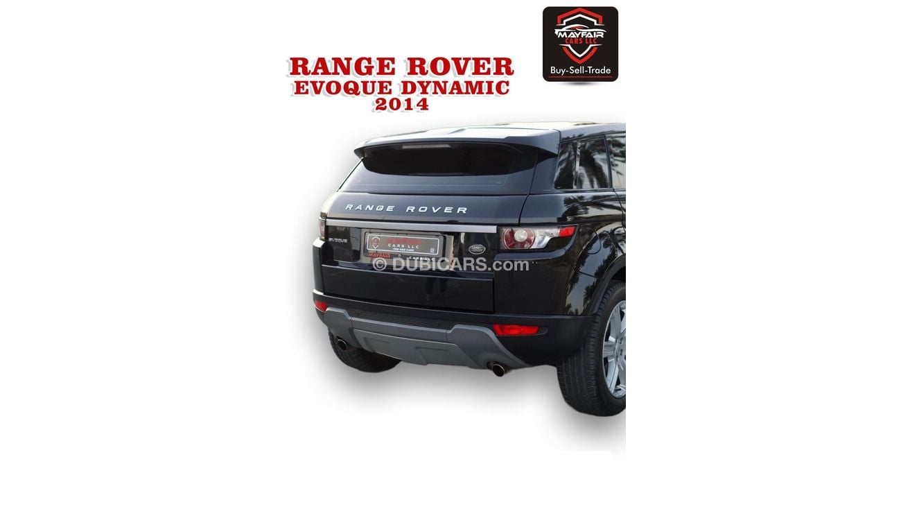 لاند روفر رانج روفر إيفوك 0% DP  - AGENCY SERVICE - ORIGINAL PAINT - RANGE ROVER EVOQUE DYNAMIC 2.0TC V4 - GCC SP