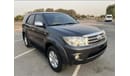 Toyota Fortuner Toyota Fortuner 2010 V4 2.7 petrol left hand drive