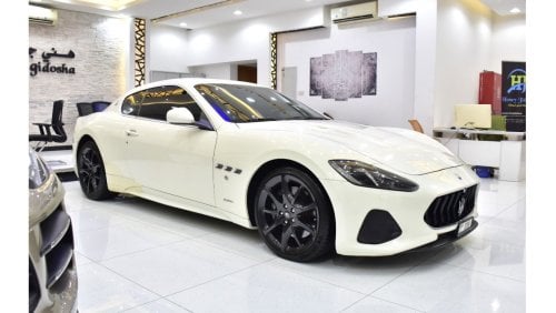 Maserati Granturismo EXCELLENT DEAL for our Maserati GranTurismo Sport ( 2018 Model ) in White Color GCC Specs