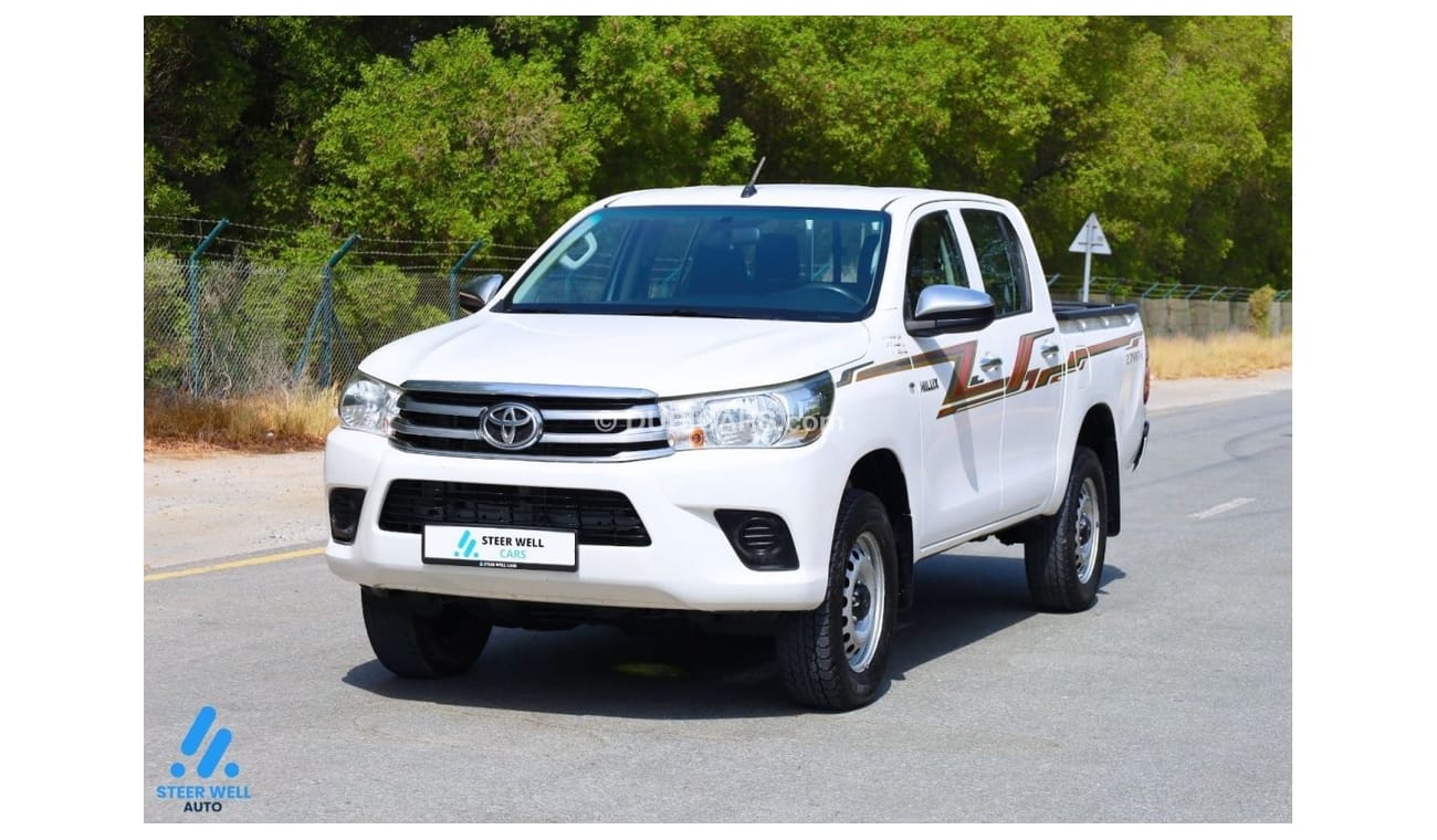 تويوتا هيلوكس GL 2020 Double Cab Pick Up 2.7L 4WD A/T - GCC - Like New Condition - Book Now