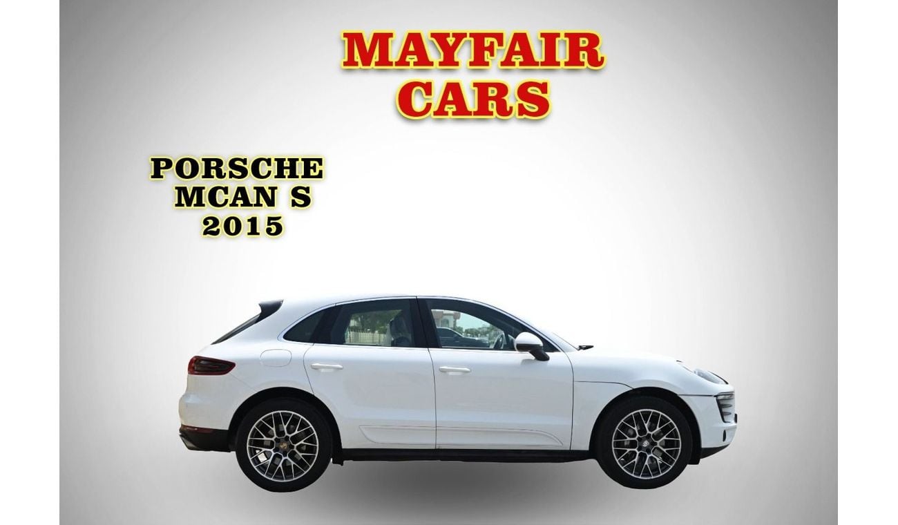 بورش ماكان 0% DP  - AGENCY MAINTAINED - PORCSHE MACAN S 2015 - PANAROMIC ROOF - 3.0TC V6 4WD - WELL MAINTAINED