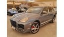 بورش كايان توربو PORSCHE CAYENNE TURBO 4.5L 2006 WITH SUNROOF, ELECTRIC LEATHER SEATS, T.V NAVIGATION AND MUCH MORE