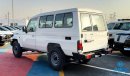 Toyota Land Cruiser Hard Top 2024 TOYOTA LC78 4.0L V6 HARD TOP 3 DOOR PETROL  White Color Exterior with Oak Color Interior BASIC