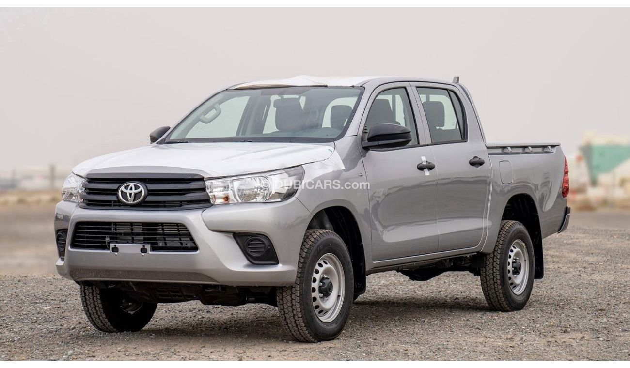 تويوتا هيلوكس (LHD) TOYOTA HILUX DC 2.4D MT 4X4 P.WINDOW MY2024 – SILVER