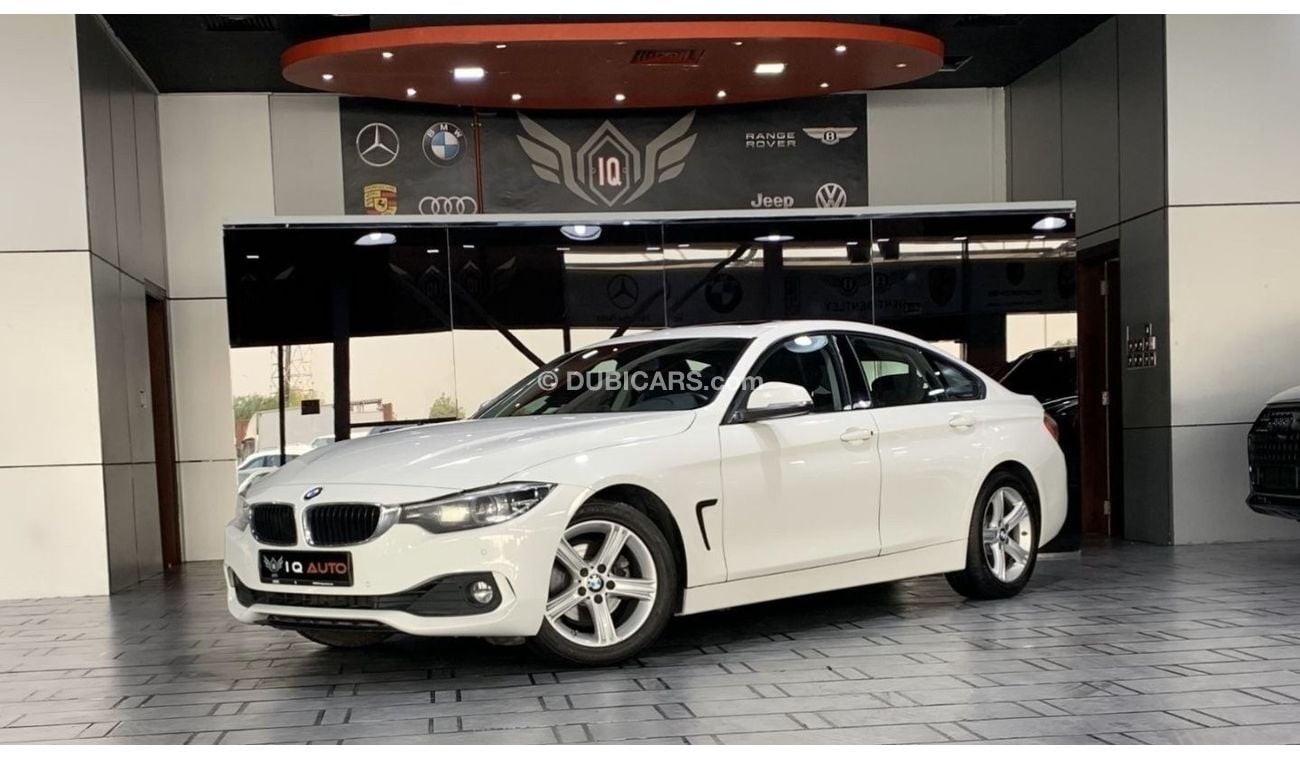 بي أم دبليو 420i سبورت لاين سبورت لاين سبورت لاين AED 1300/MONTHLY | 2019 BMW 4 SERIES  420I GRAN COUPE | GCC | UNDER