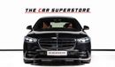 Mercedes-Benz S 580 4MATIC Exclusive 4.0L 2024-MERCEDES BENZ S580 4MATIC AMG LINE LWB-GCC-SERVICE CONTRACT AND WARRANTY