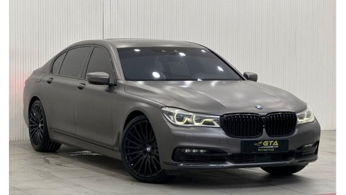 BMW 740Li Exclusive 2016 BMW 740Li, February 2026 BMW Service Contract, Full BMW Service History, Matte Grey W