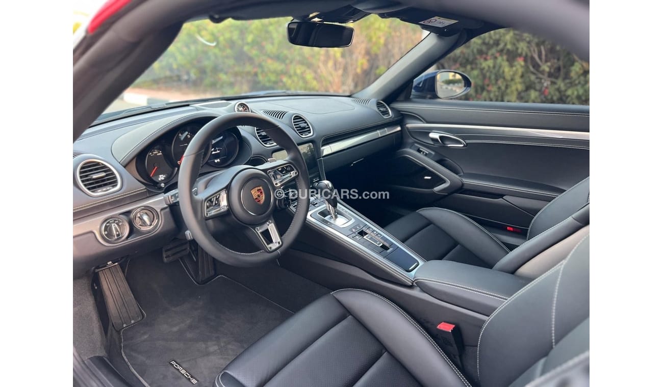 بورش بوكستر 718 Porsche Boxster Gulf, 0 km agency, under agent warranty (Al Naboudha Motors)