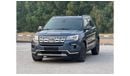 Ford Explorer XLT ford expolrer 2018 model american minor accodent