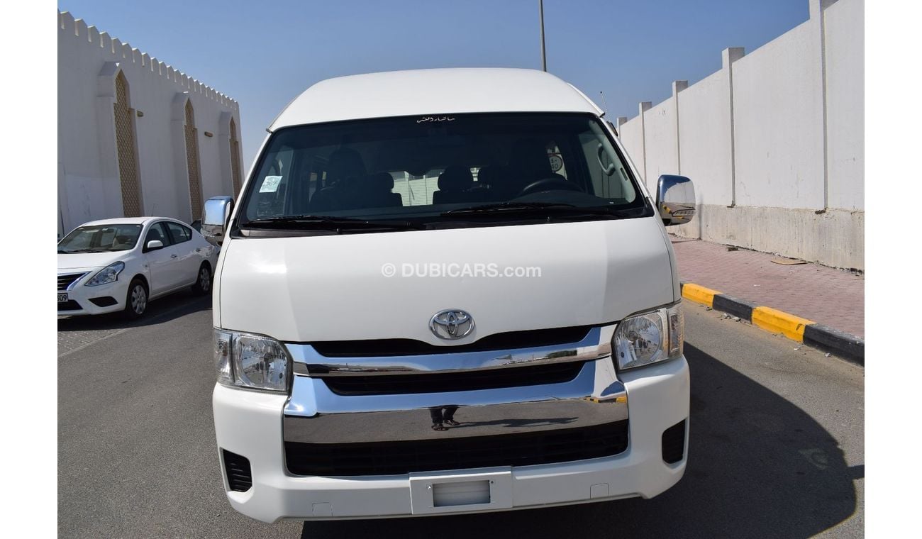 تويوتا هاياس Toyota Hiace Highroof Bus 13 seater, model:2019. Excellent condition