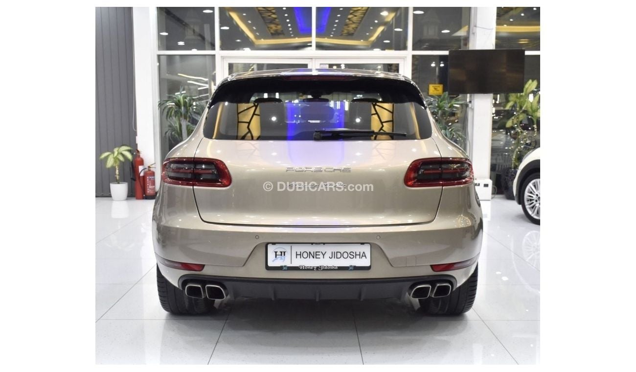 بورش ماكان EXCELLENT DEAL for our Porsche Macan Turbo ( 2015 Model ) in Golden Color GCC Specs