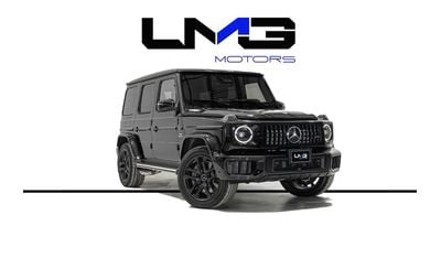 Mercedes-Benz G 63 AMG 2025 | 2 YEARS GARGASH WARRANTY | CARBON INT | FACTORY AMG NIGHT PACKAGE | BURMESTER 3D SOUND SYSTEM