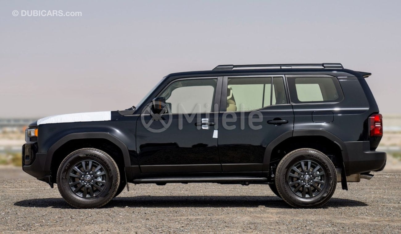 تويوتا برادو 250 TXL 2.7L PETROL LIMITED - BLACK: NEW SHAPE (EXPORT ONLY)