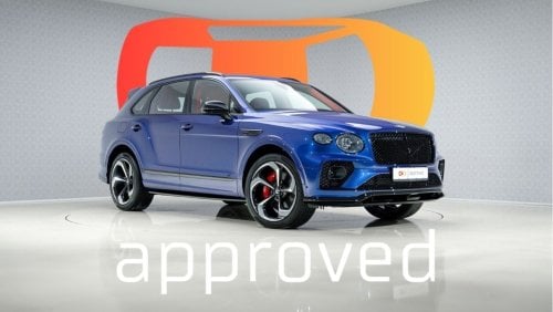 بنتلي بينتايجا S - 2 Years Approved Warranty -  Approved Prepared Vehicle