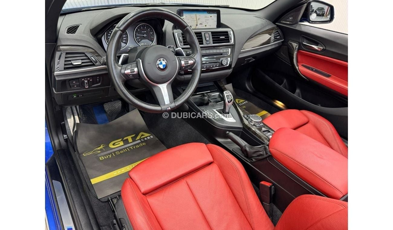 بي أم دبليو 220 sport Line 2.0L 2015 BMW 220i M-Sport Cabriolet, February 2025 BMW Service Pack, Excellent Condition