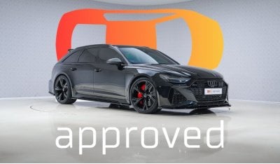 Audi RS6 Avant TFSI quattro 4.0L - 2 Years Approved Warranty - Approved Prepared Vehicle