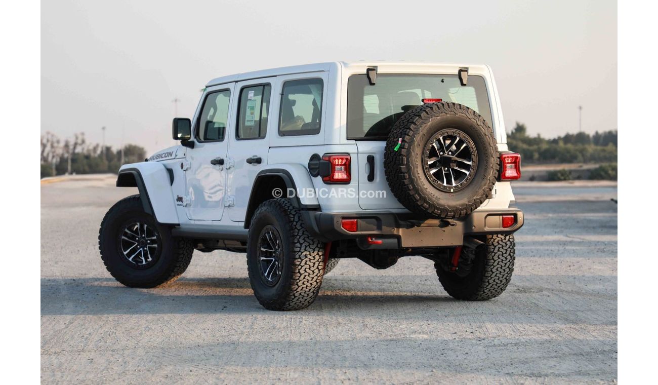 جيب رانجلر 2024 Jeep Wrangler Rubicon Xtreme 2.0L Turbo – White inside Black & Red | Export Price