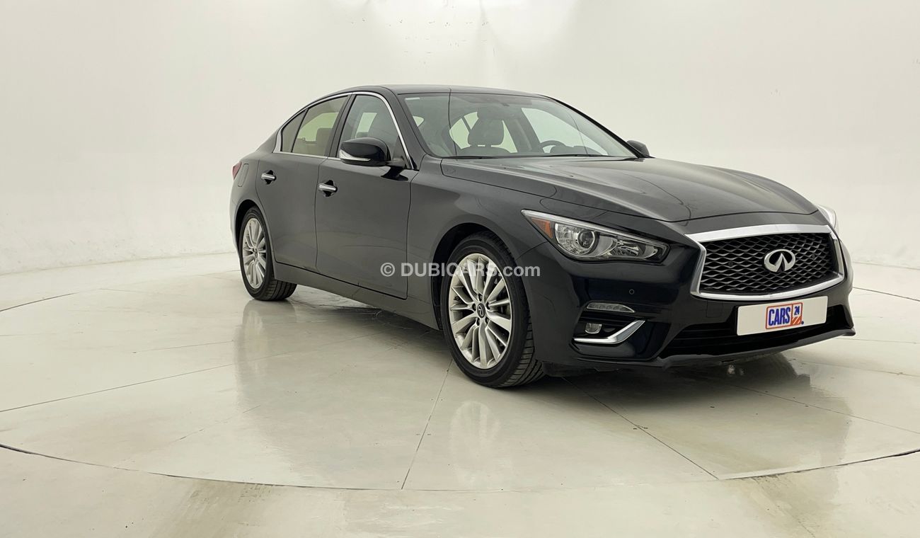 إنفينيتي Q50 LUXE 3 | بدون دفعة مقدمة | اختبار قيادة مجاني للمنزل