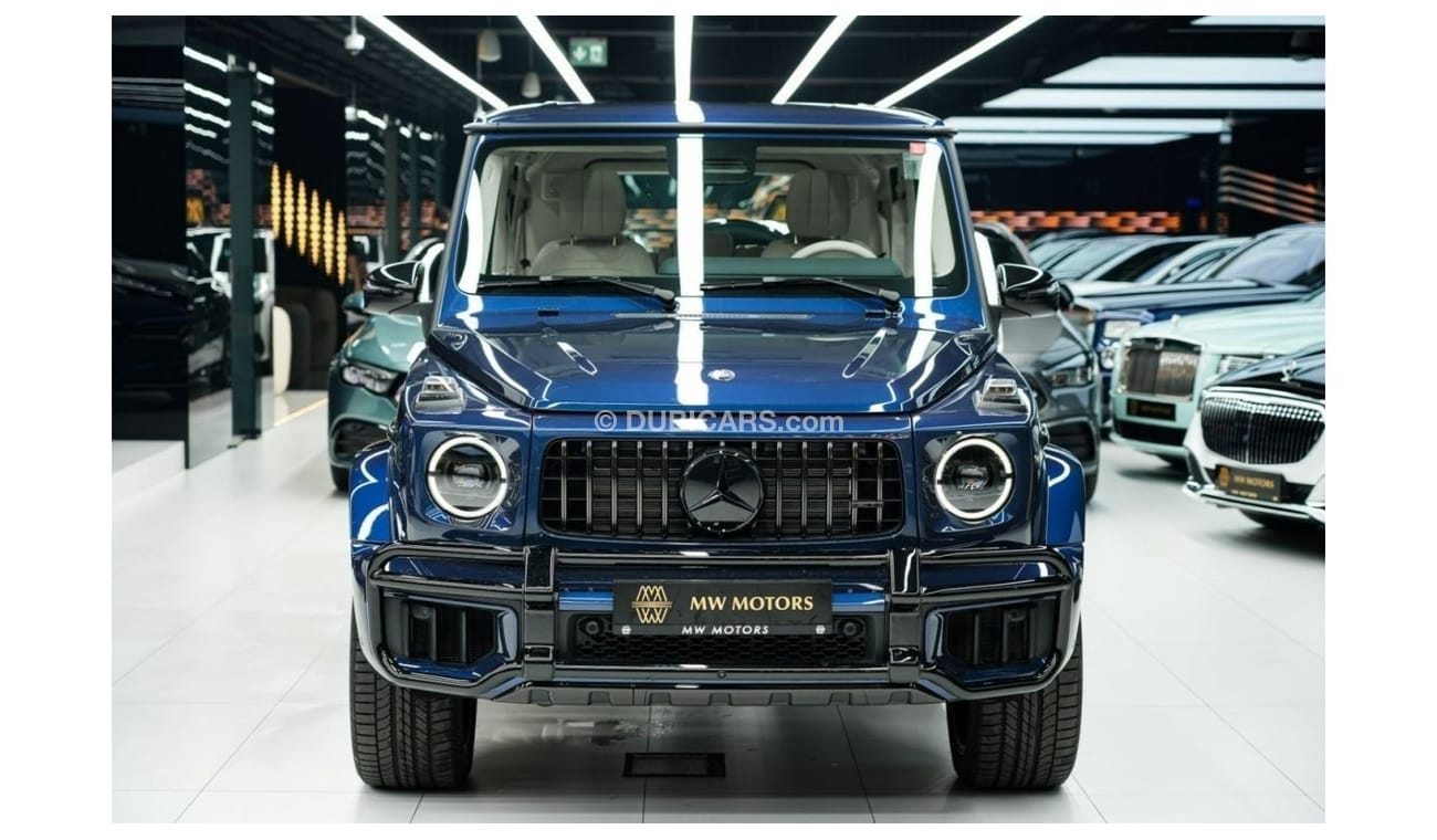 مرسيدس بنز G 63 AMG Mercedes-Benz G63 | 2025 GCC 0km | Agency Warranty | AMG | 22 Inch Rims | Double Night Package