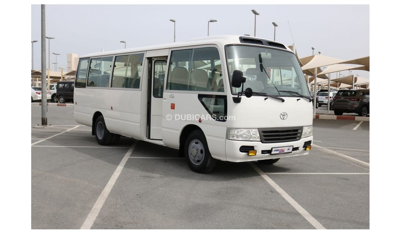 Toyota Coaster DIESEL 30 SEATER BUS WITH GCC SPEC