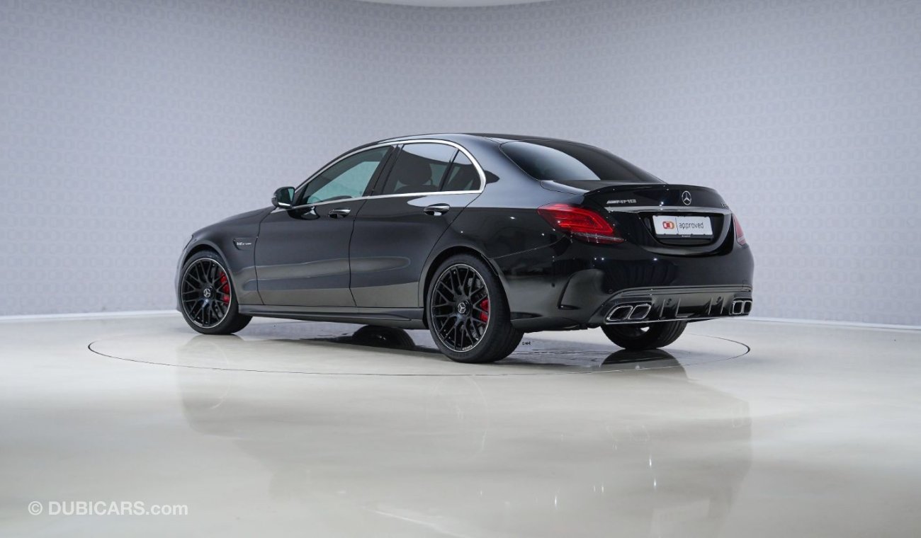 Mercedes-Benz C 63S AMG 2 Years Approved Warranty - Approved Prepared Vehicle