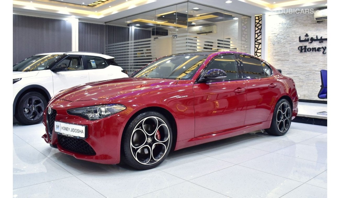 ألفا روميو جوليا EXCELLENT DEAL for our Alfa Romeo Giulia Q2 Veloce ( 2023 Model ) in Red Color GCC Specs