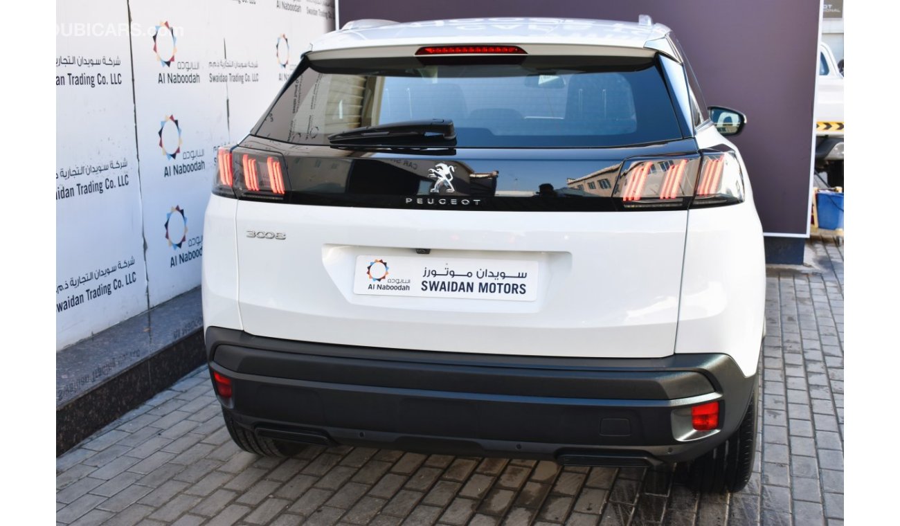 Peugeot 3008 AED 1279 PM | 1.6L ACTIVE 2022 GCC AGENCY WARRANTY UP TO 2026 OR 100K KM