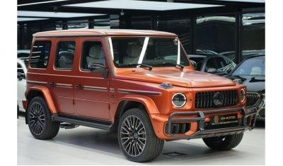 Mercedes-Benz G 63 AMG Mercedes-Benz G63 | 2025 GCC 0km | Agency Warranty | AMG | 22 Inch Rims | Double Night Package