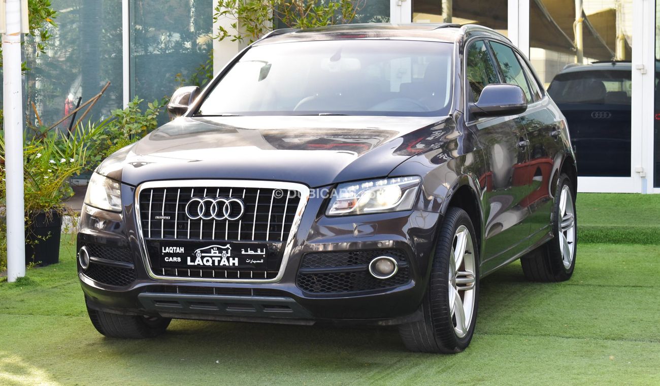 Audi Q5 2011 model, panorama, leather, cruise control, wheels, sensors, rear spoiler, in excellent condition