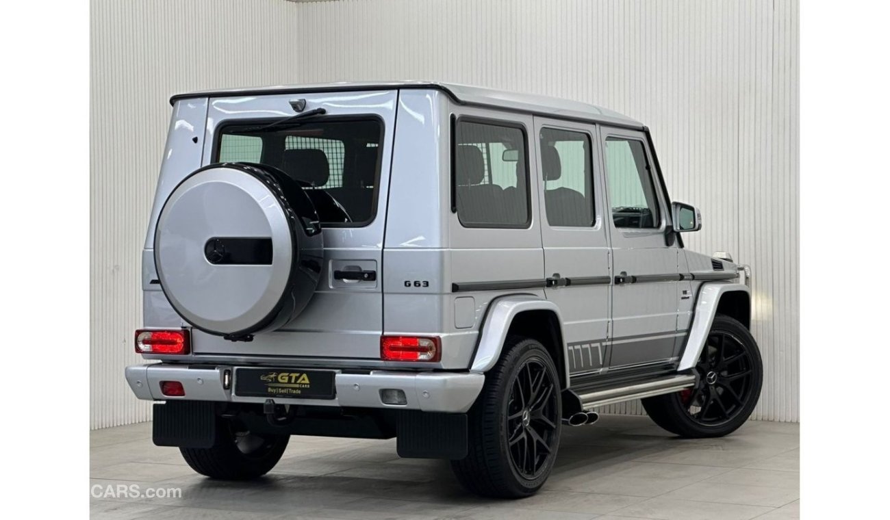 مرسيدس بنز G 63 AMG 2016 Mercedes Benz G63 463 Edition, Full Service History, Full Options, Low Kms, GCC