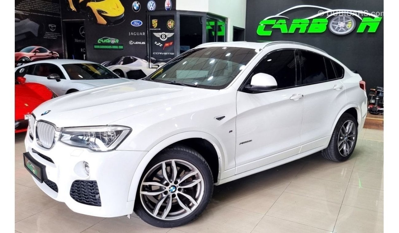 BMW X4 xDrive 35i M Sport BMW X4 35XDRIVE 2016 GCC IN PERFECT CONDITION FOR 77K