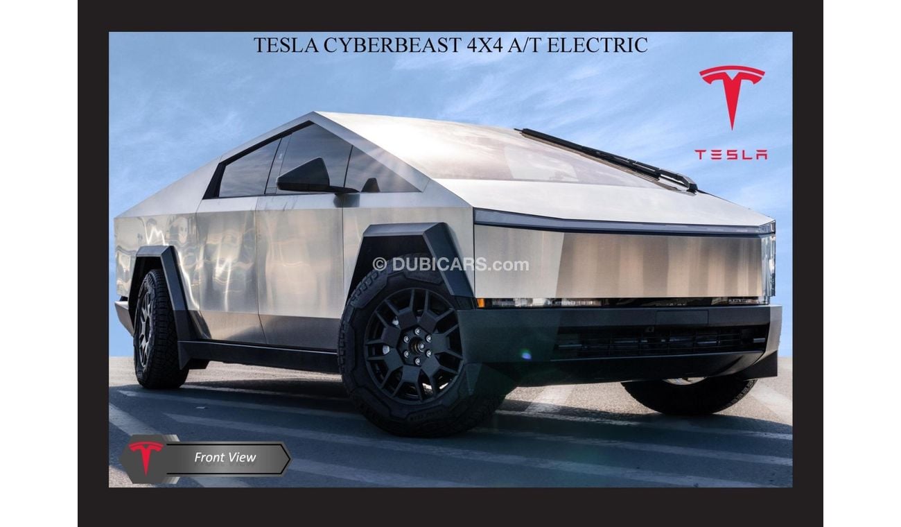 تسلا سايبرتراك TESLA CYBERBEAST 4X4 A/T ELECTRIC 2024 Model Year