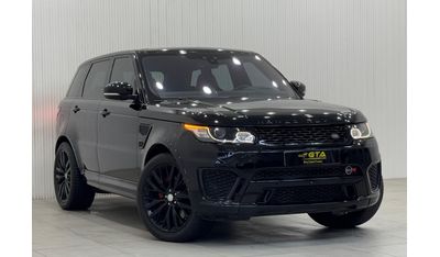 Land Rover Range Rover Sport SVR 5.0L (550 HP) 2017 Range Rover Sport SVR, 1 Year Warranty, Full Service History, GCC